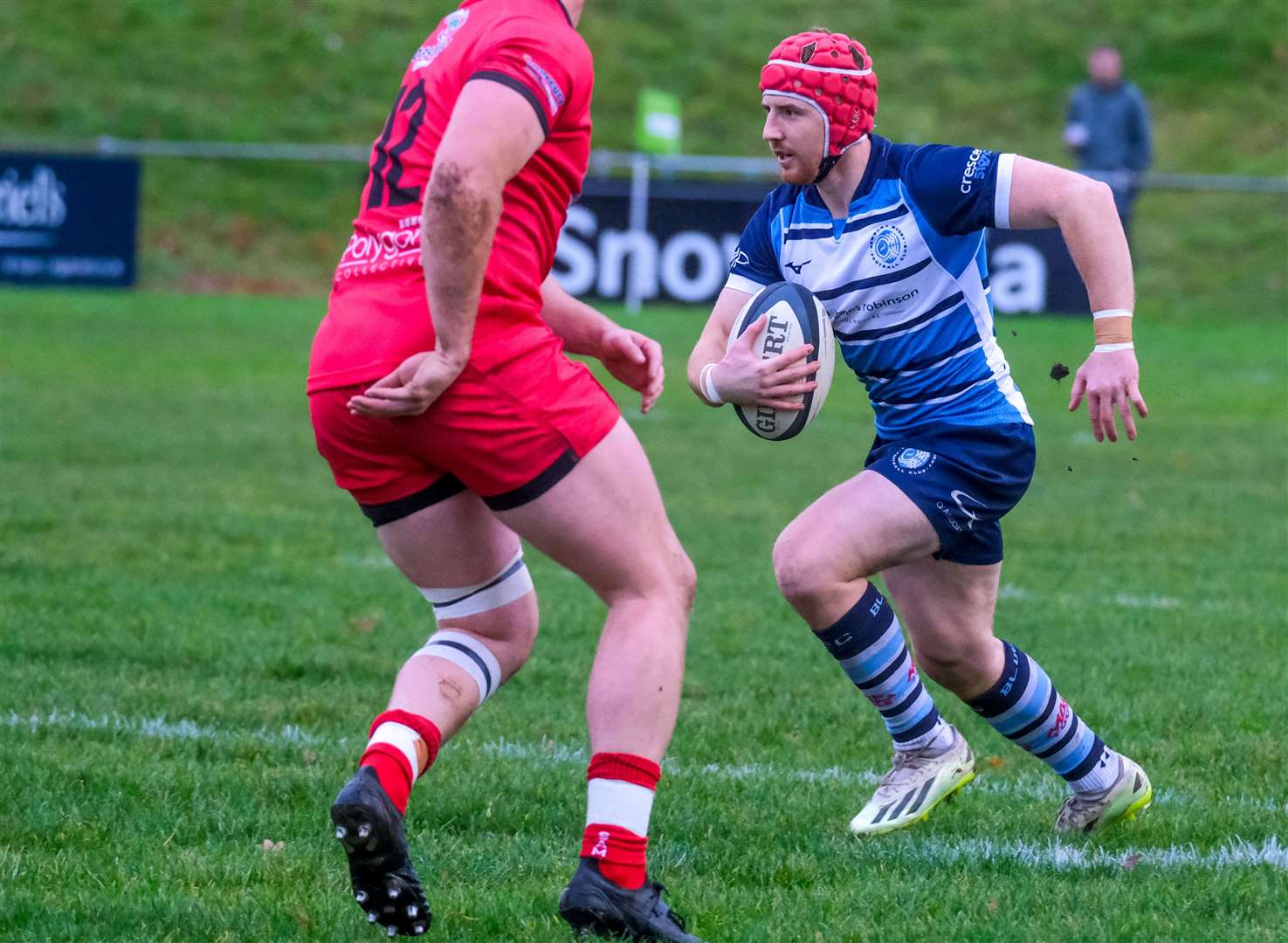 Toby Thorne scored the home side’s only try
