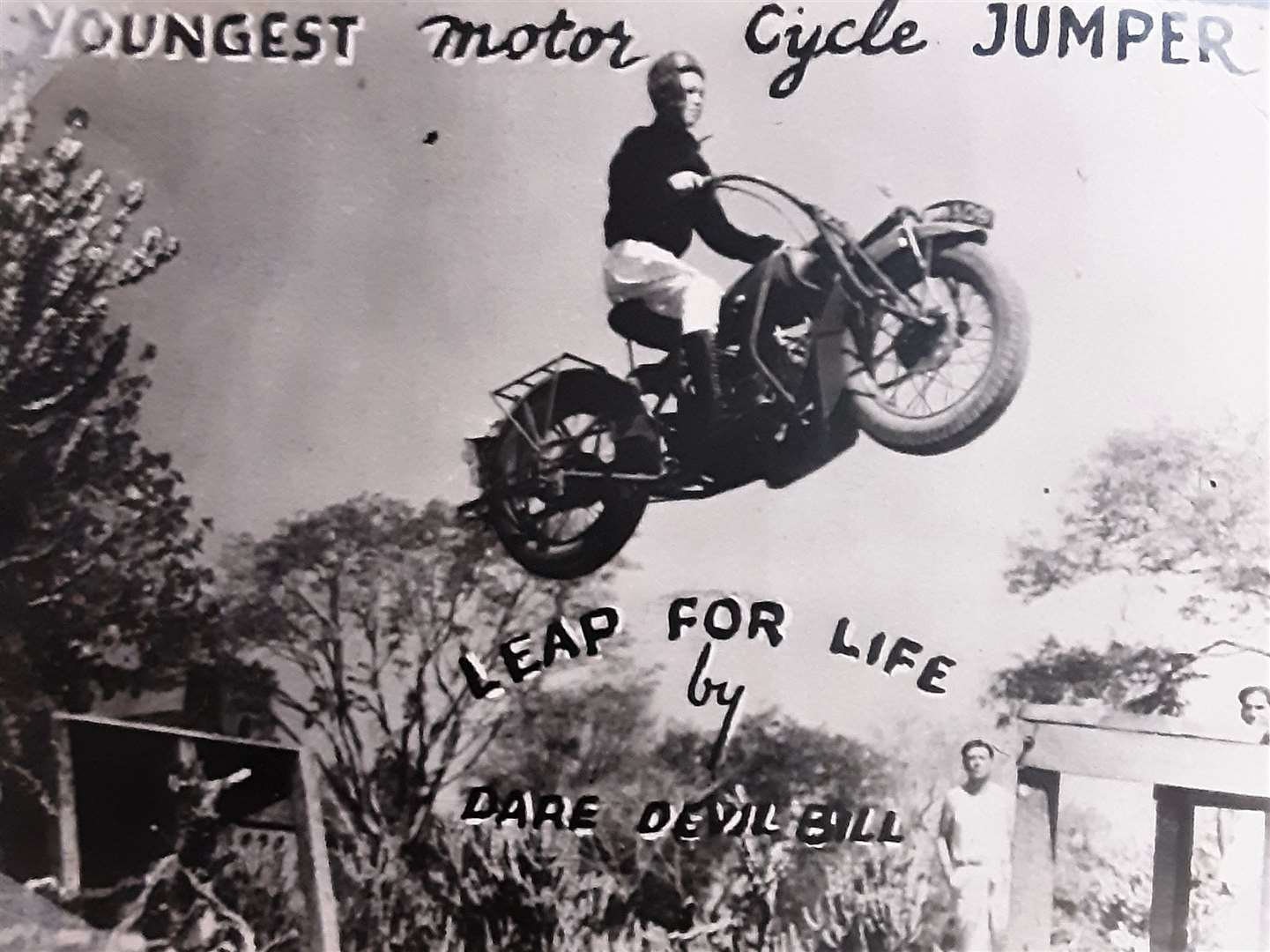 Bill taking the leap of death
