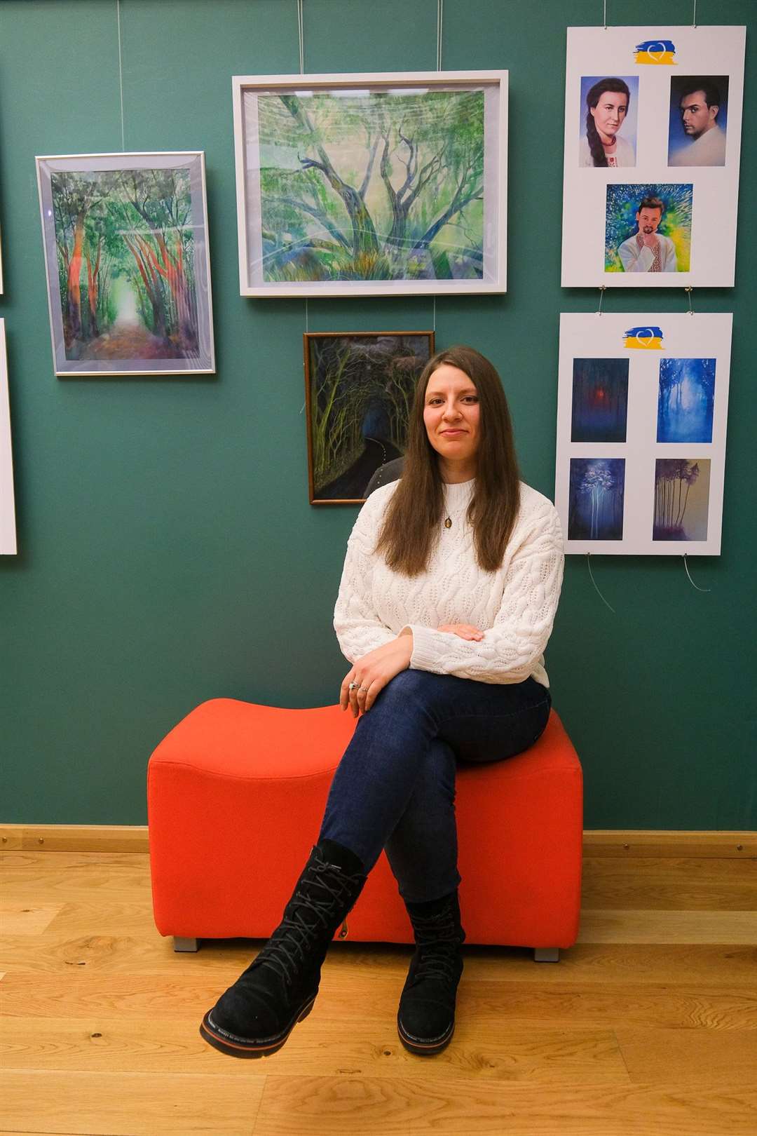 War.Art.Hope exhibition at West Berkshire Museum, Natalya Siukhina