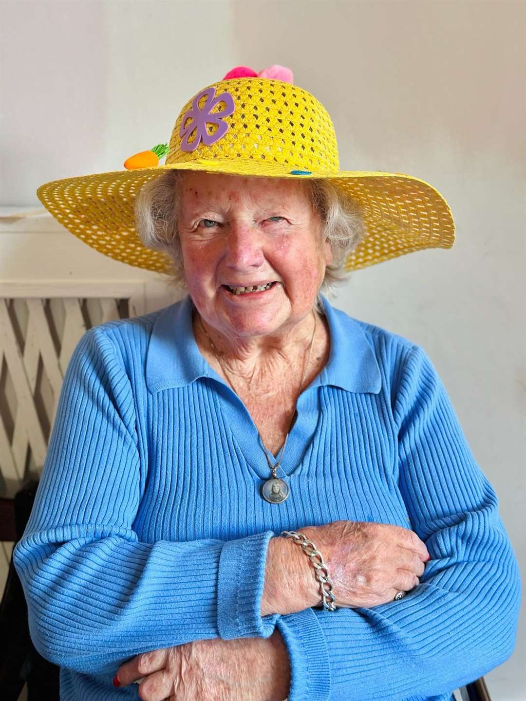 Residents and staff at Enbridge House Care Home in Woolton Hill donned flamboyant hats to raise money for Brain Tumour Research