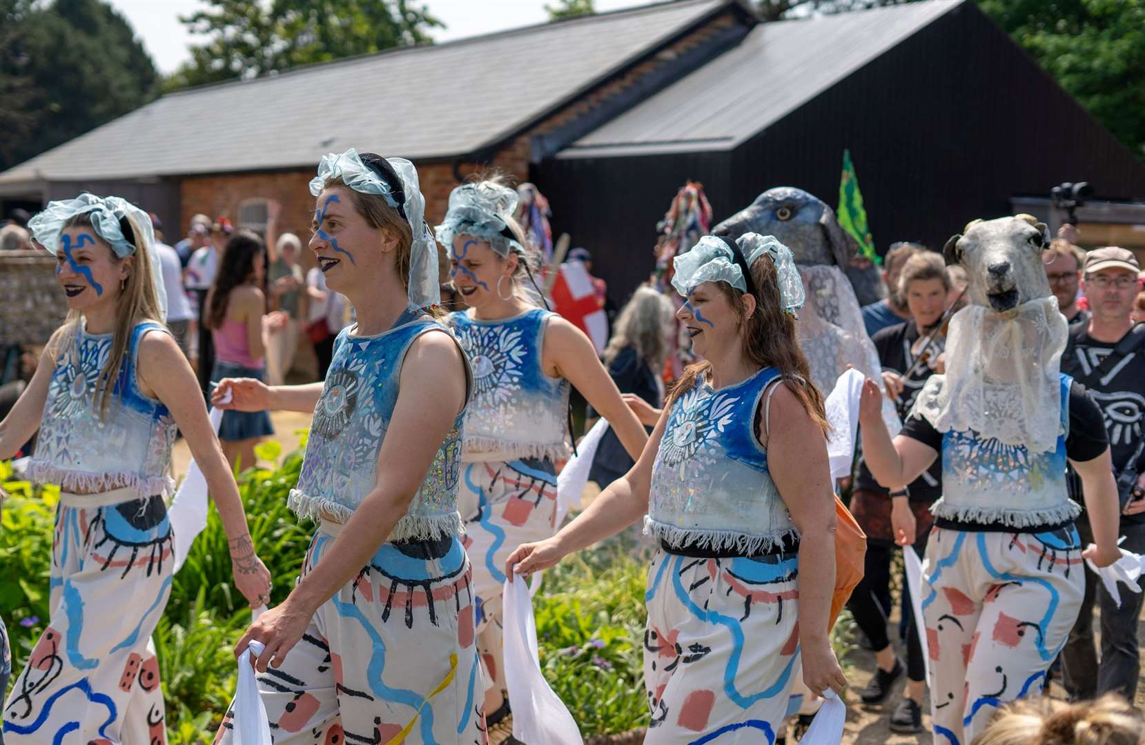 Boss Morris at Whitchurch Folk Festival 2024