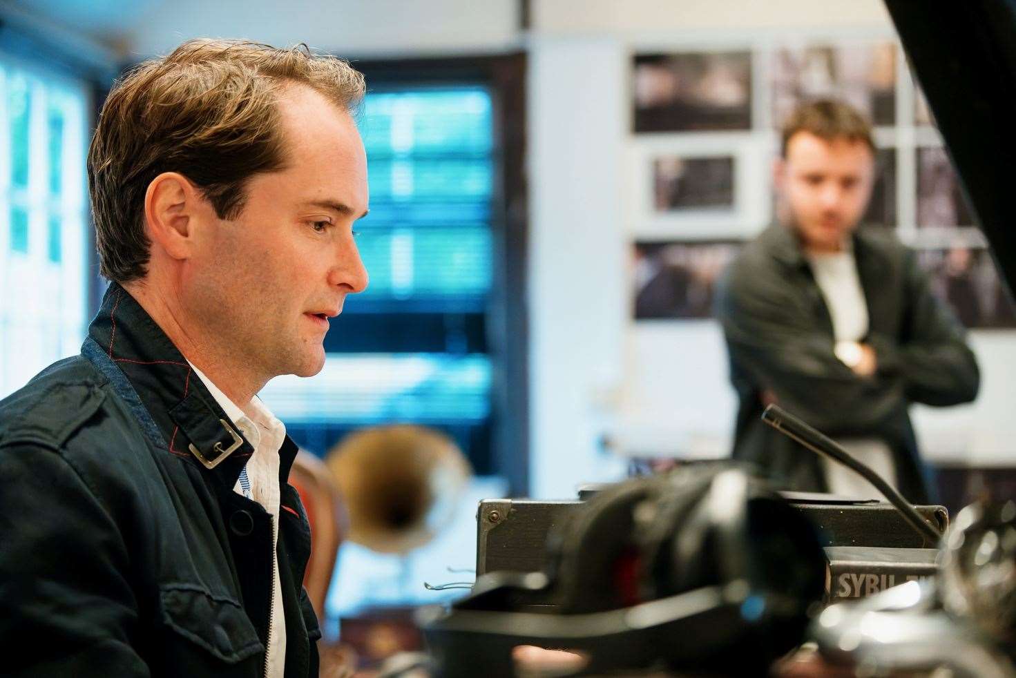 Watermill: The Kings Speech rehearsal Pic: Alex Brenner