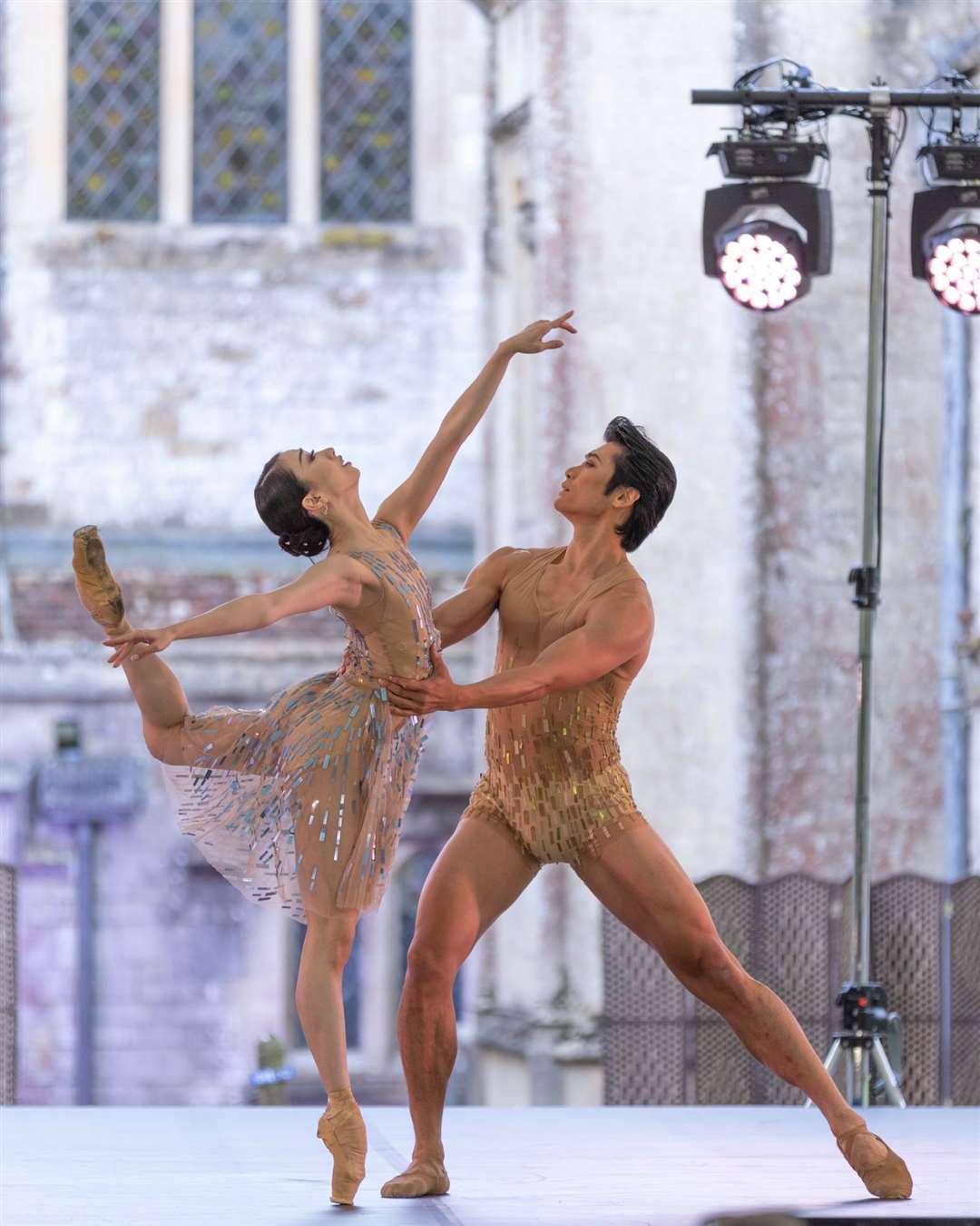 Ryoichi Hirano and Akane Takada in Within the Golden Hour, picture Andrej Uspenski