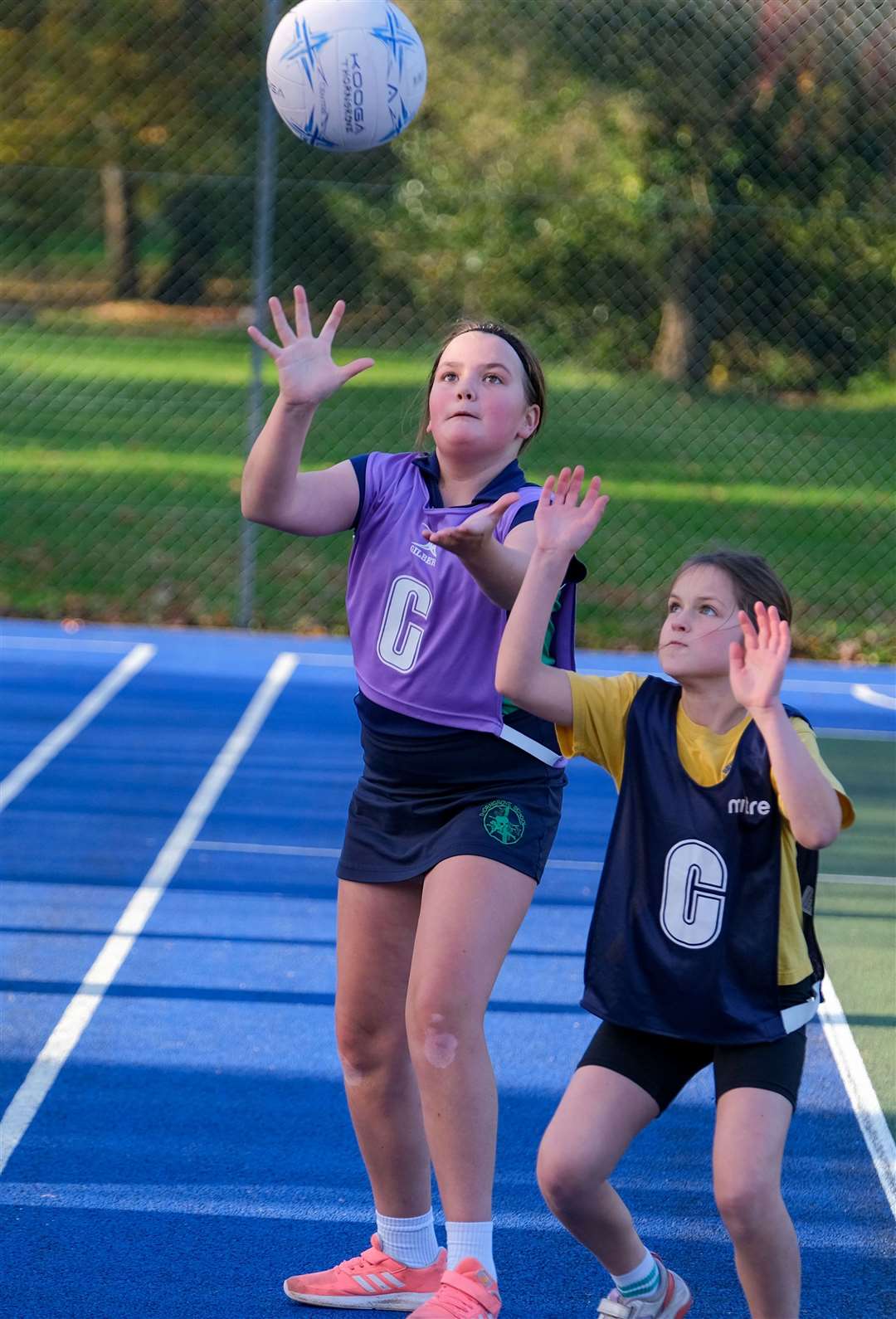 Thorngrove School welcomed over 100 pupils from local primary schools to take part in its under-11 netball festival