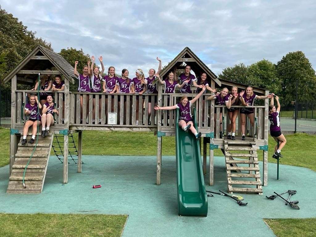 The team at the South West Schools Championships