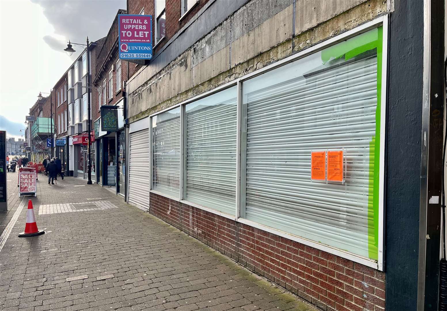 The former Superdrug store will now be replaced with seven flats