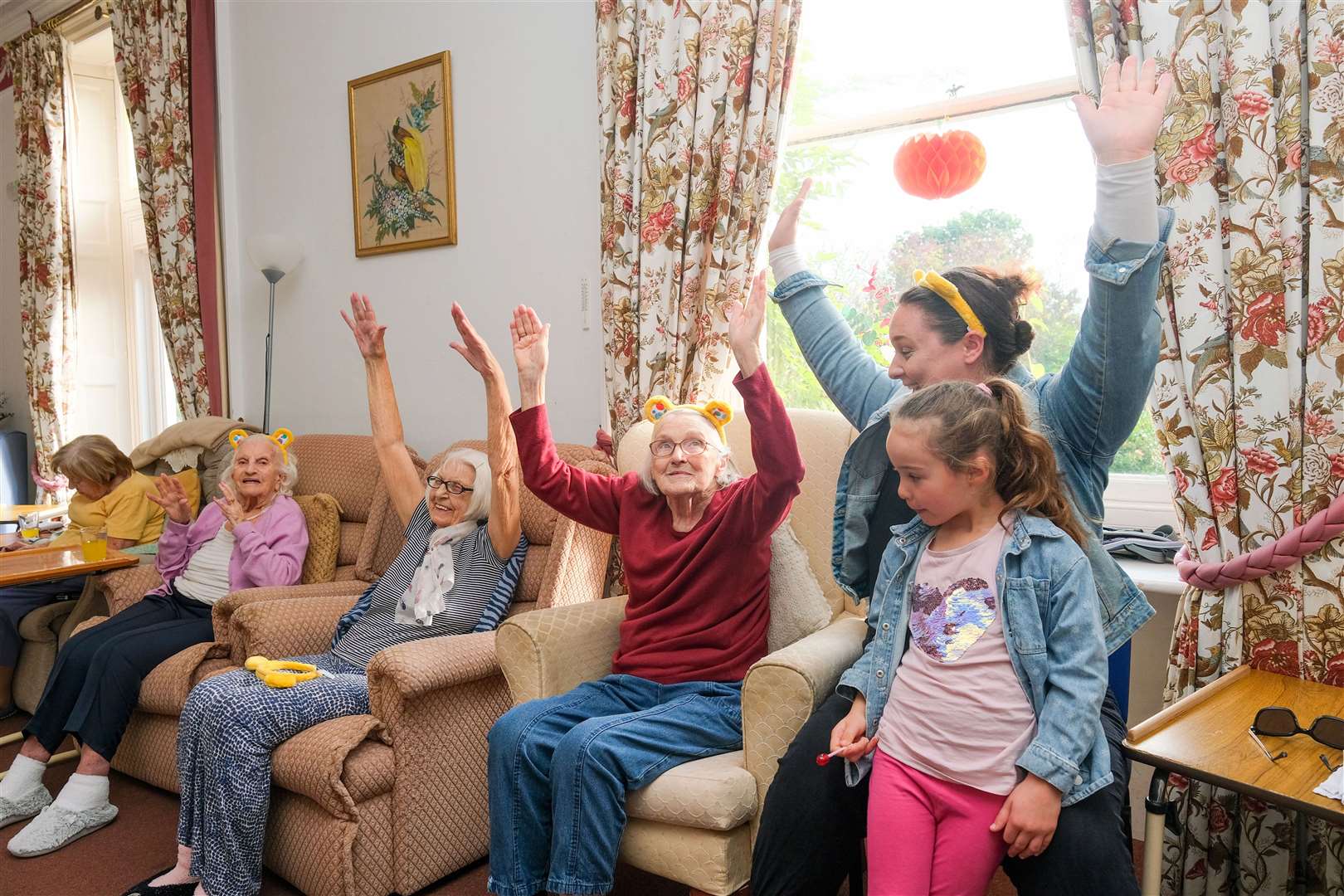 Joe Wicks 1,000 burpee challenge at Enbridge House Care Home in Woolton Hill