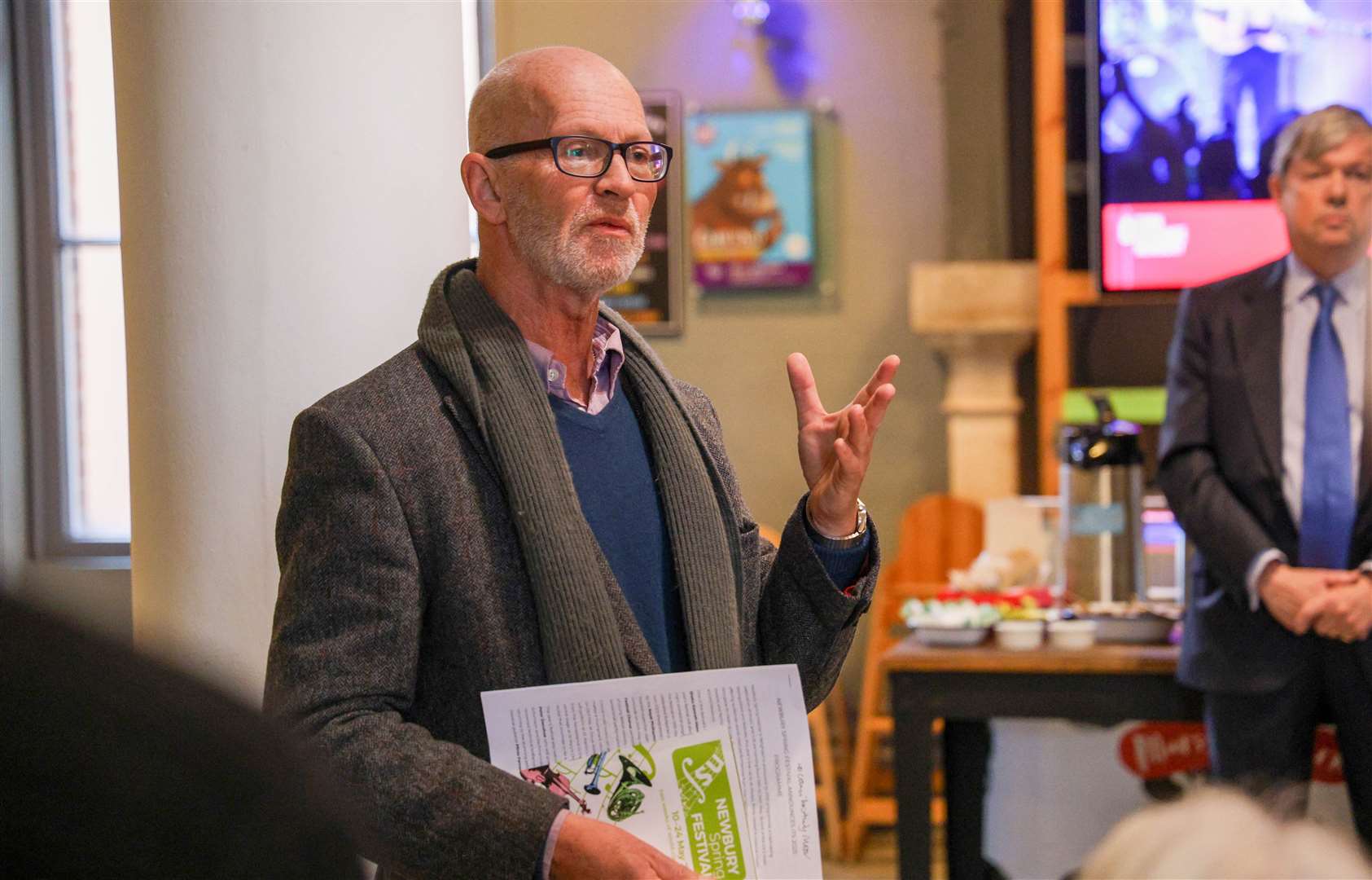 Festival artistic director Mark Eynon