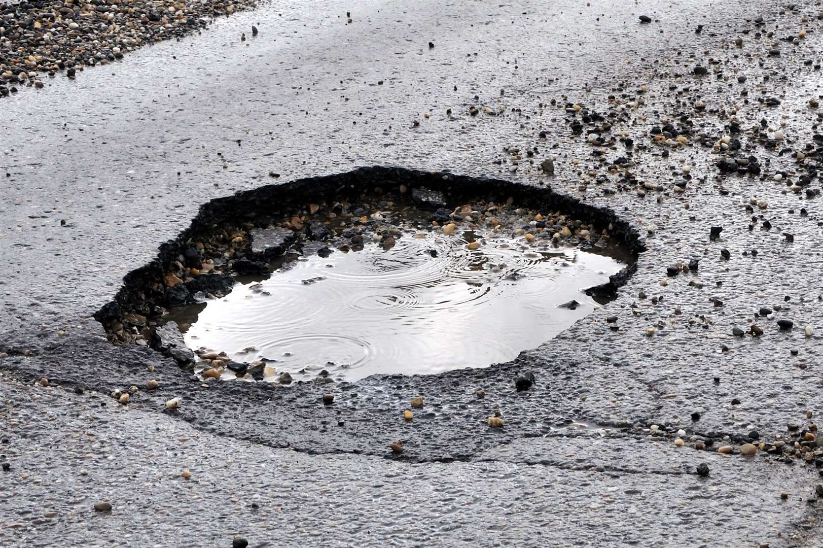 Potholes are a growing concern throughout the district
