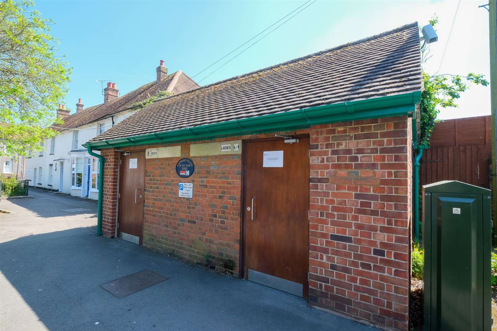 Kingsclere’s public toilets in Swan Street
