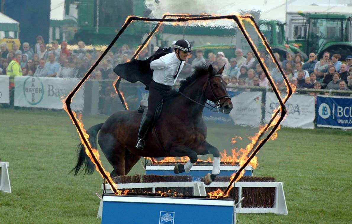 Daring stunts