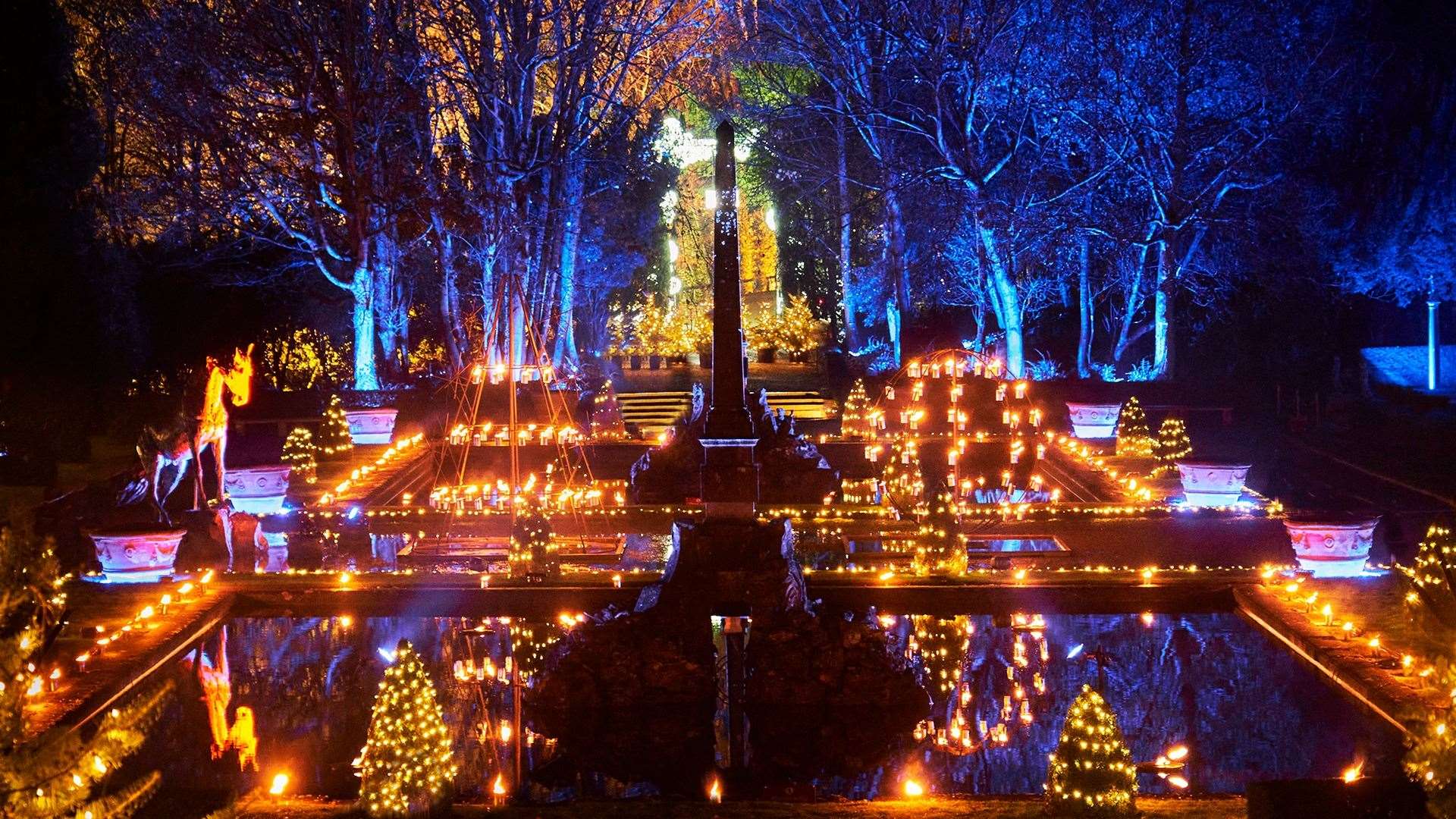 Blenheim Palace Fire Garden