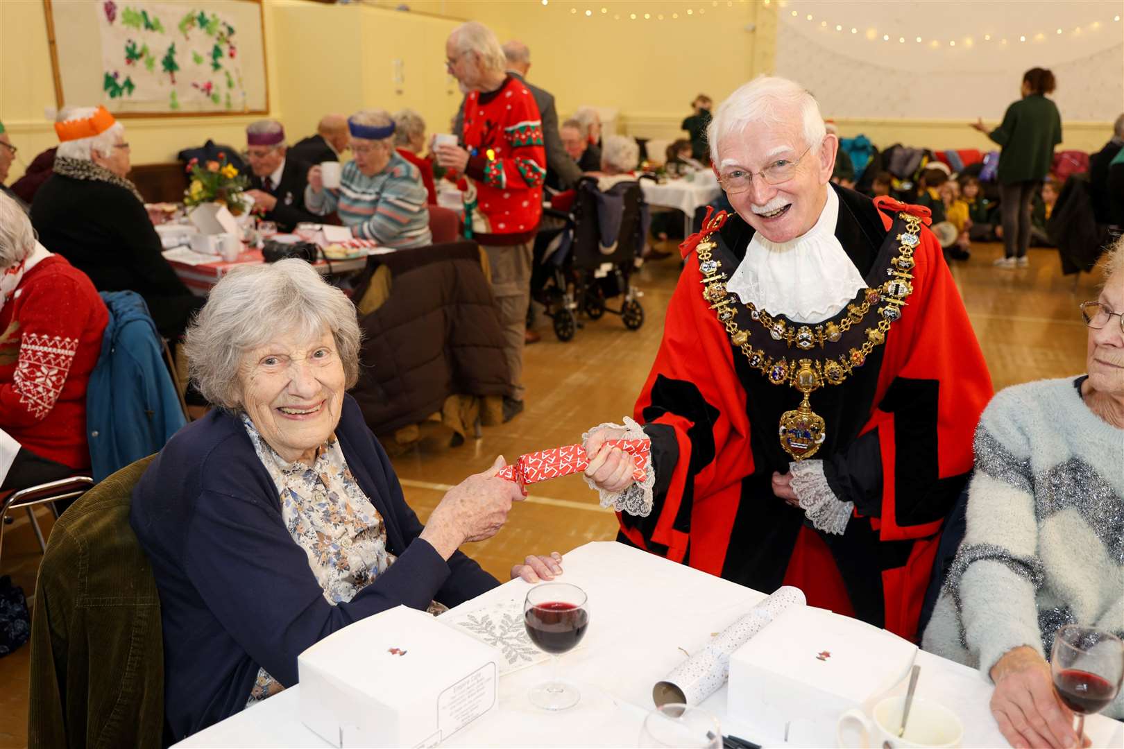 Newbury mayor’s Christmas tea party 2024