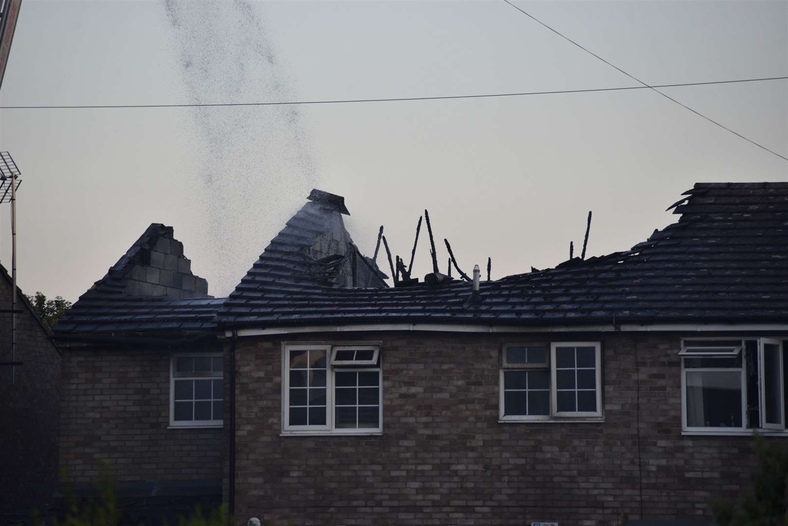 House fire in Thatcham. Credit: Oliver King