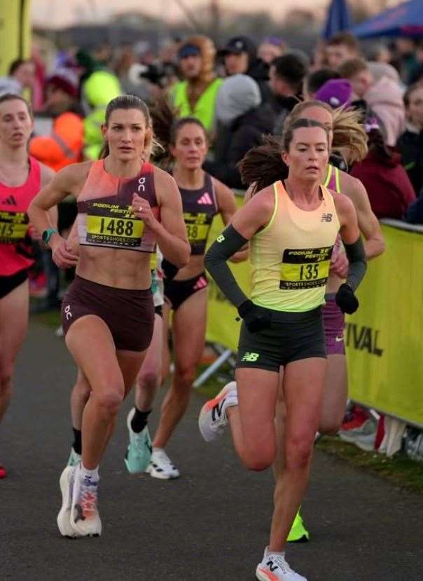 Izzy Fry got back on track at the Podium 5k - Photo: Daniel Moses (@dynamoses10)