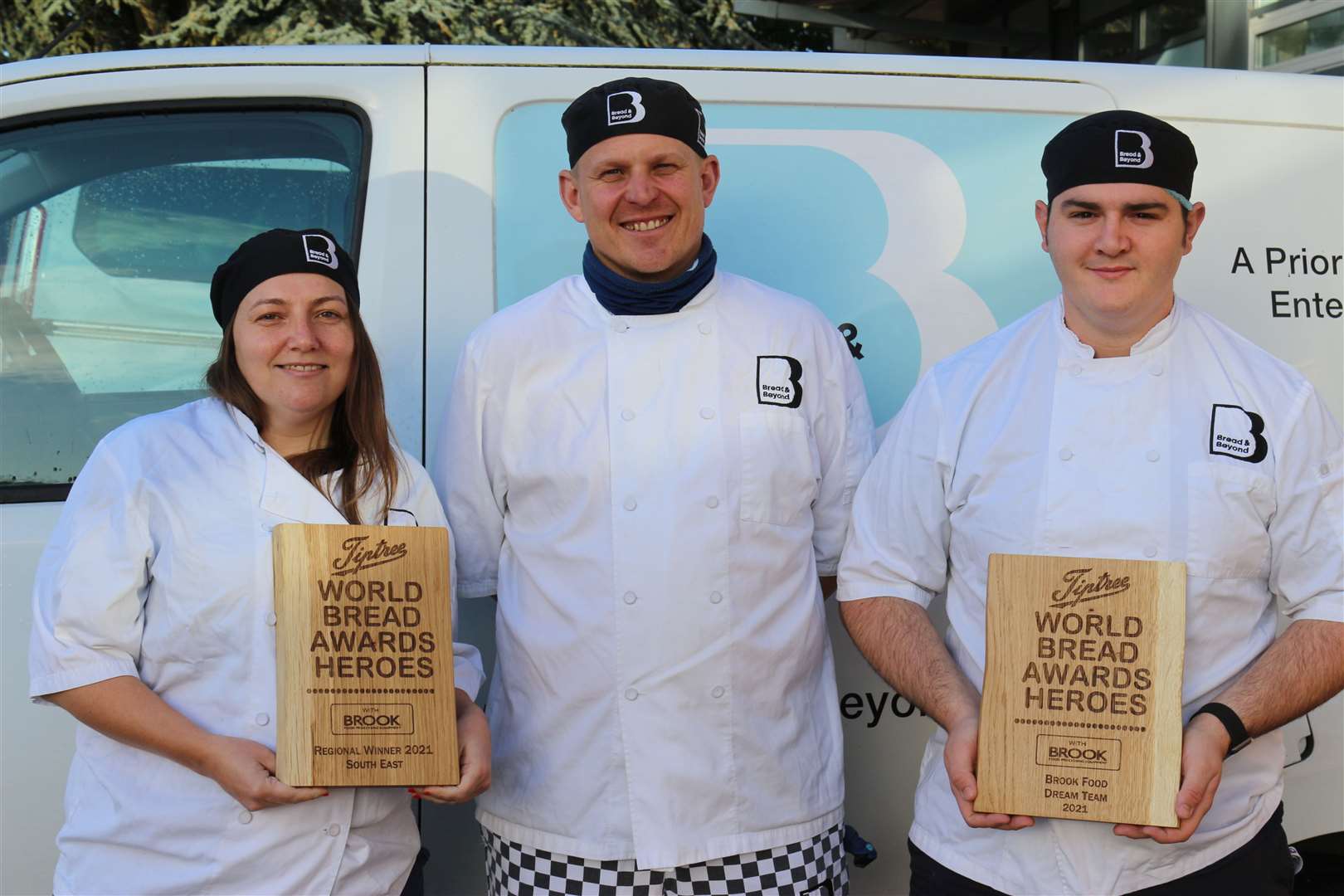 The bakery team of Laura Parker, Dylan Needham, and Scott Thompson. Picture by: Priors Court. (53231105)