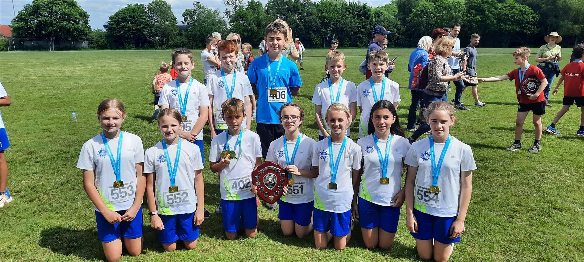 The winning John Rankin year 5-6 team