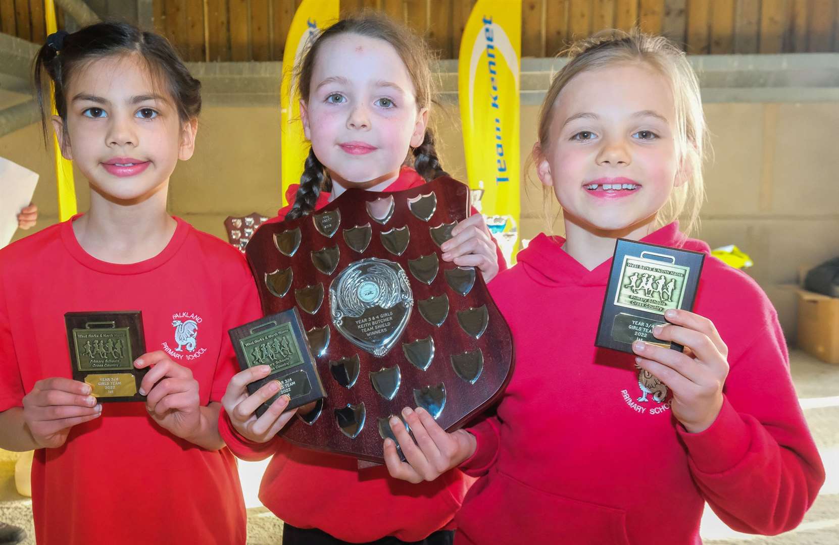 Year 3 and 4 Girls Team Award - Falkland