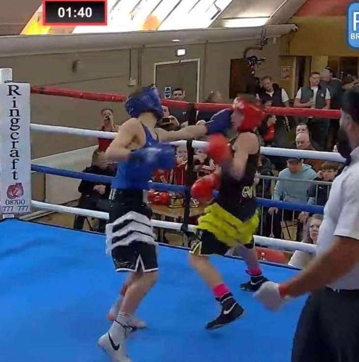 Rocky Golby is the Home Counties Junior Cadet Champion