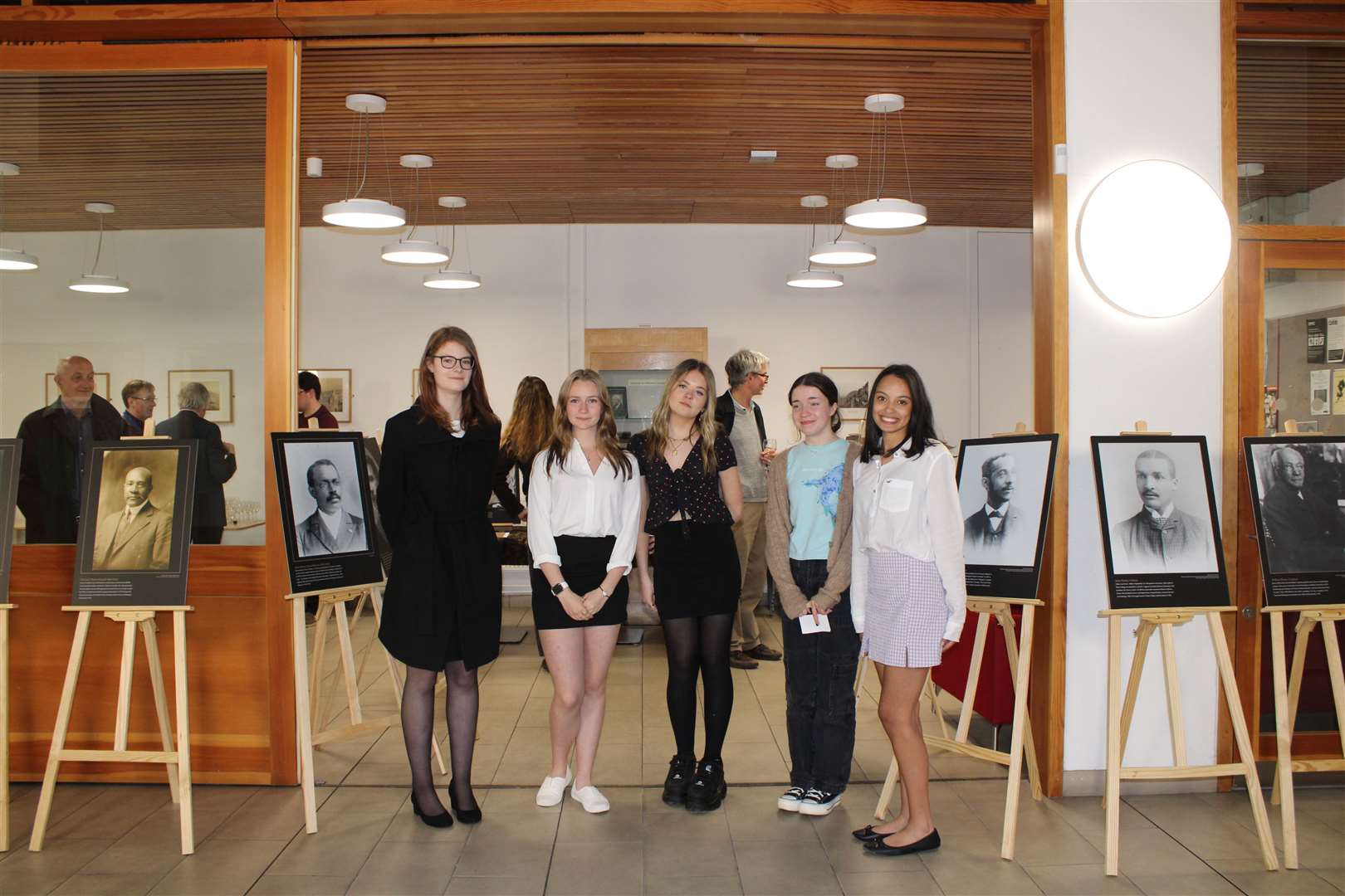 St Gabriel's sixth formers in Oxford (56874705)