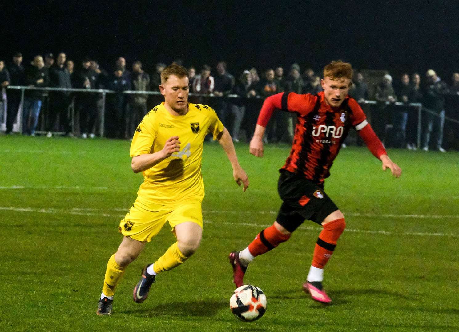 Disappointment for Tadley under the lights on Tuesday evening