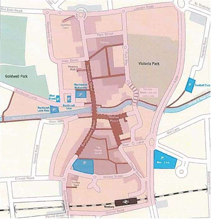 Public order incidents in Newbury lead Thames Valley Police to put a section 34 dispersal order in place