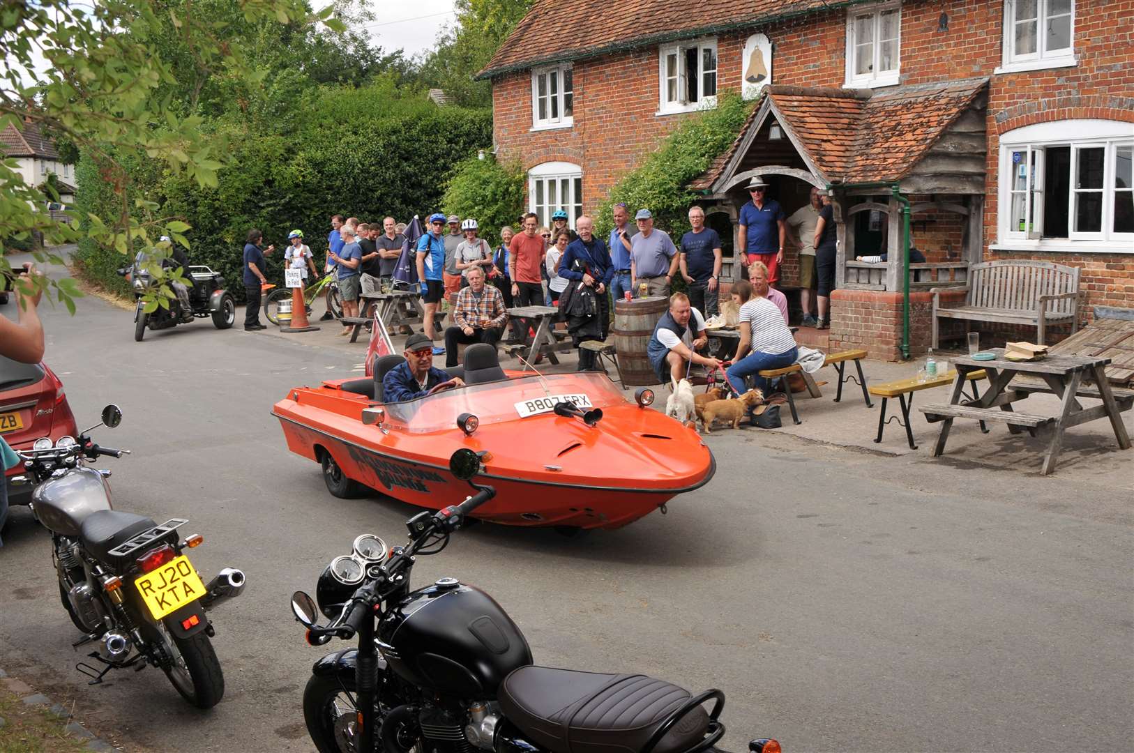 Is it a car? Is it a boat? Yes... picture Geoff Fletcher