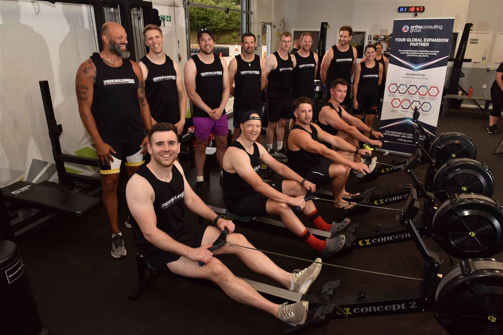 The team that took on the 24-hour challenge, credit: Ian Longthorne