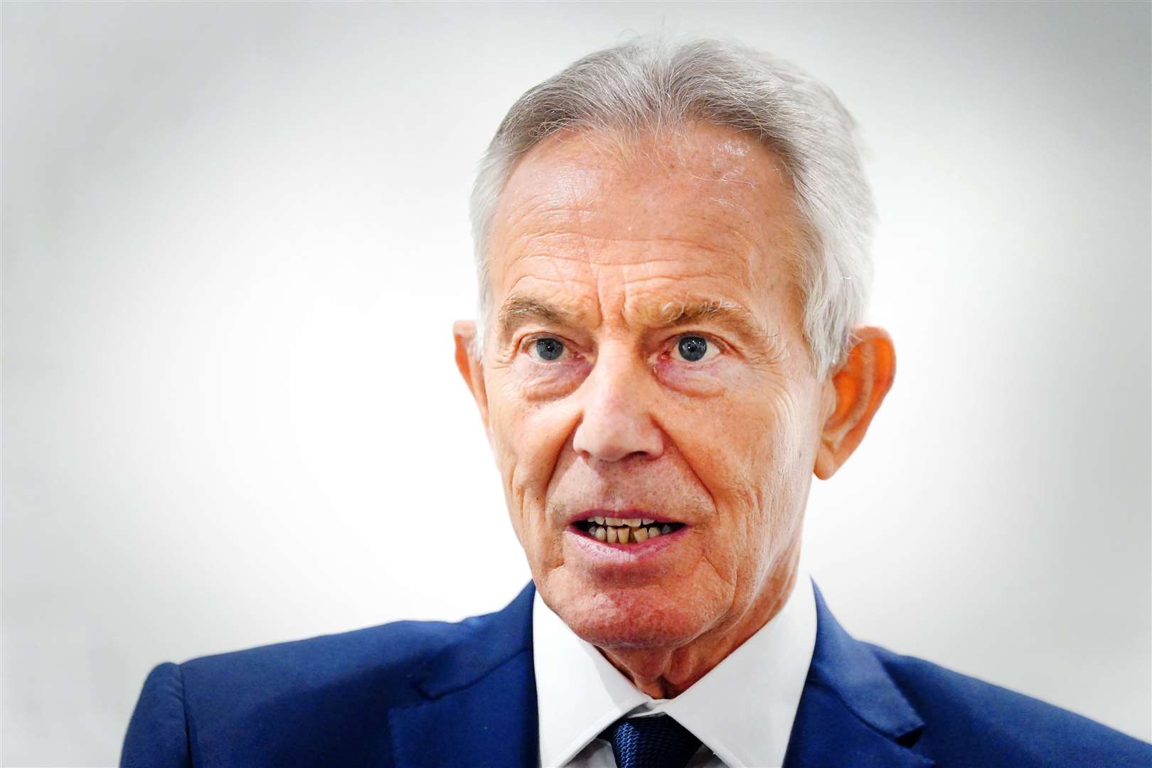 Sir Tony Blair said the debate on climate change had become ‘irrational’ (Victoria Jones/PA)