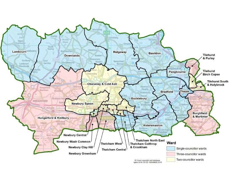 Final changes to West Berkshire wards announced