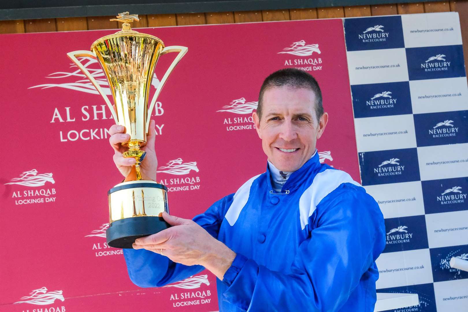 Al Shaqab Lockinge Stakes. Baaeed - Jim Crowley.