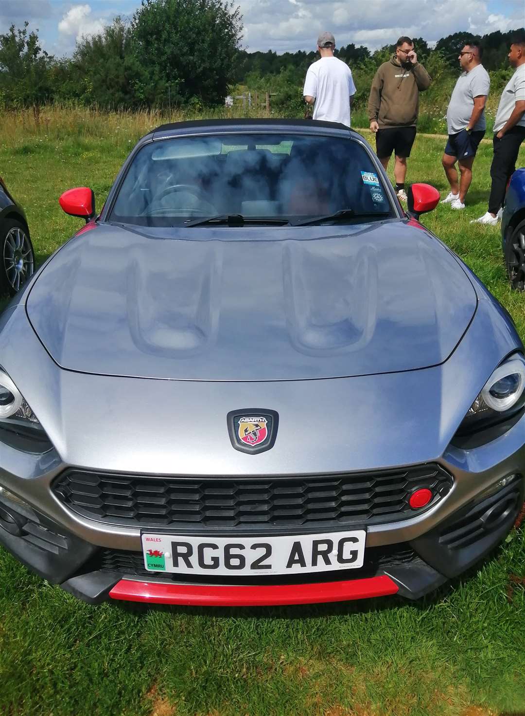Abarth event at Greenham Control Tower Pic: Mike Hall