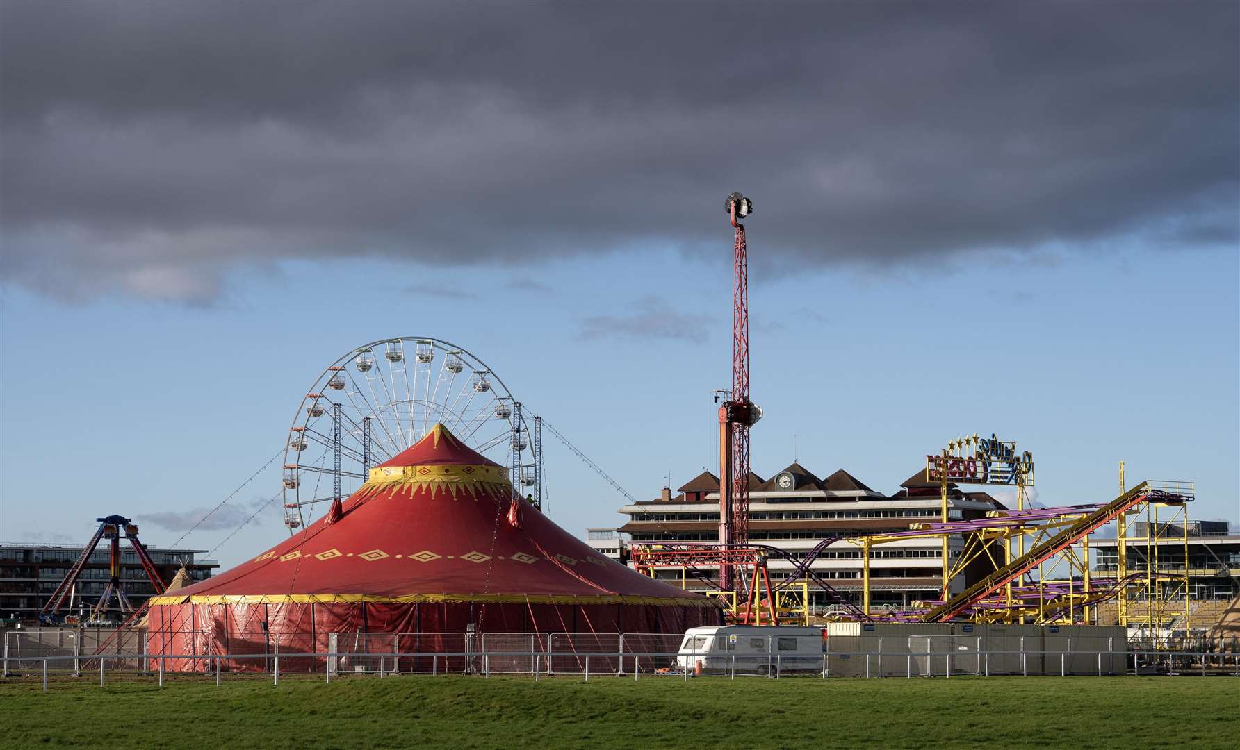 The Great Christmas Carnival at Newbury racecourse opens this weekend. Picture: Racing Post