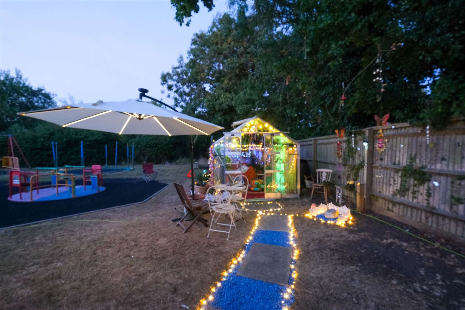 The sensory area created at Baily Thomas House