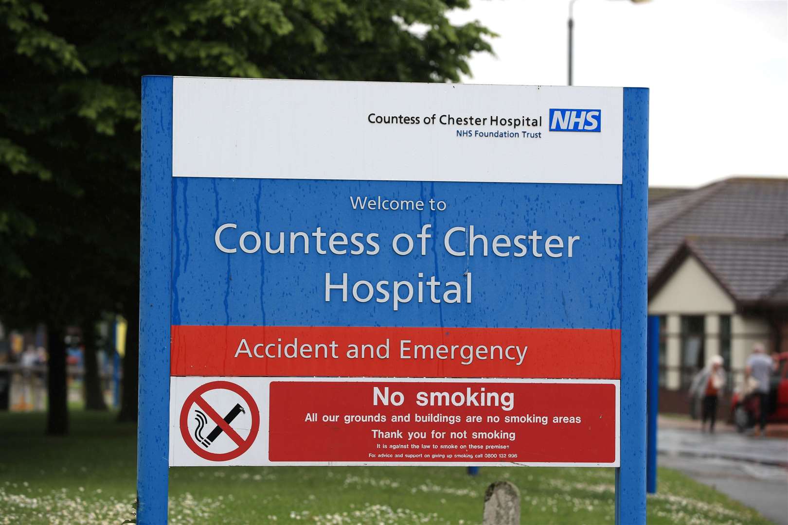 The Countess of Chester Hospital in Chester (Peter Byrne/PA)