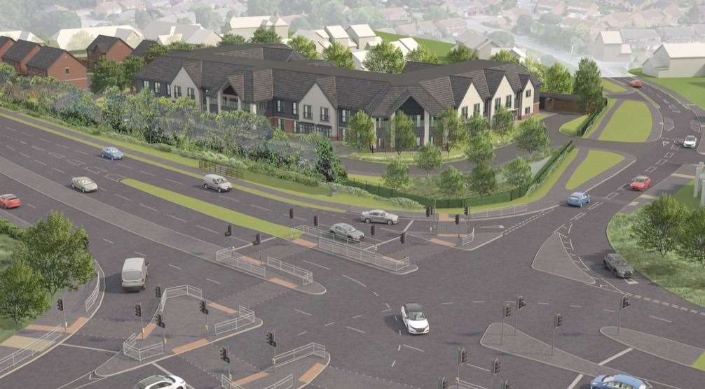 Planned care home in Calcot (62131015)