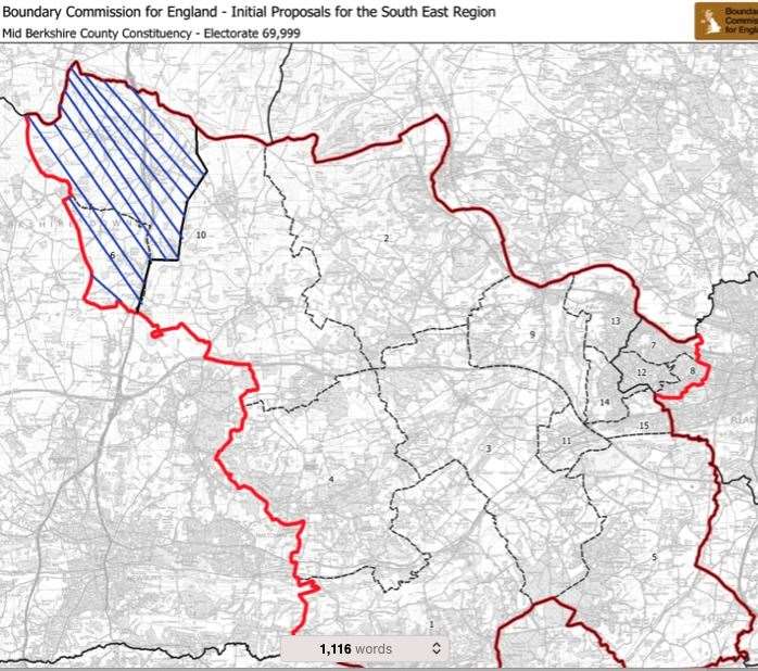 Amendments to Boundary Commission changes wanted by MP Laura Farris (60185834)