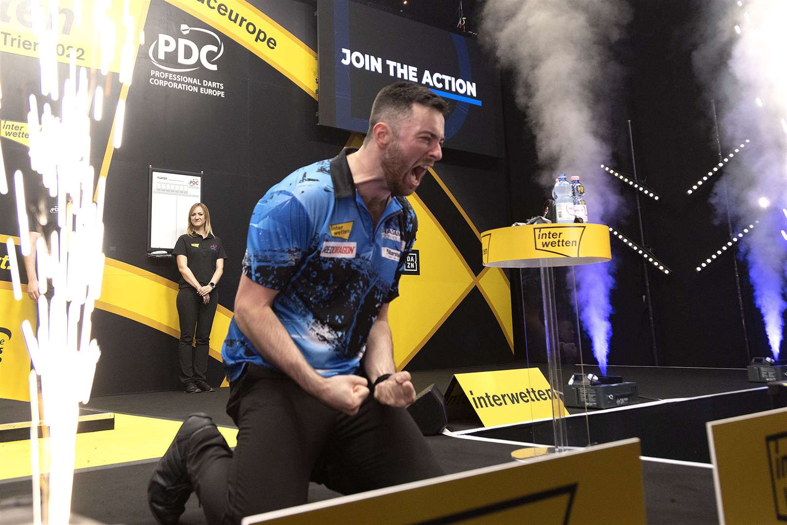 Luke Humphries claimed a fourth European Tour title of 2022 at the
