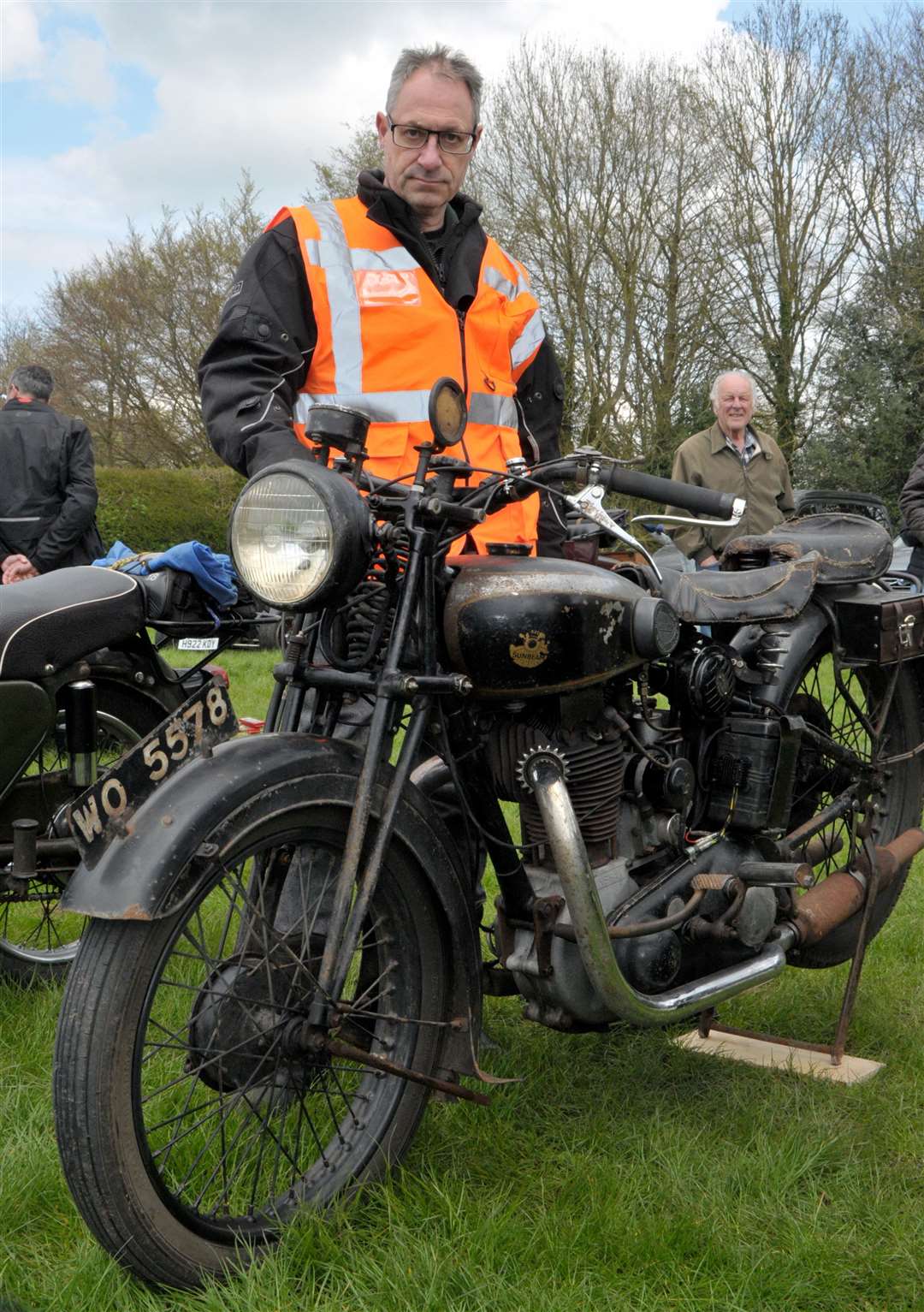 David MacManus’ Sunbeam model 9, picture Geoff Fletcher