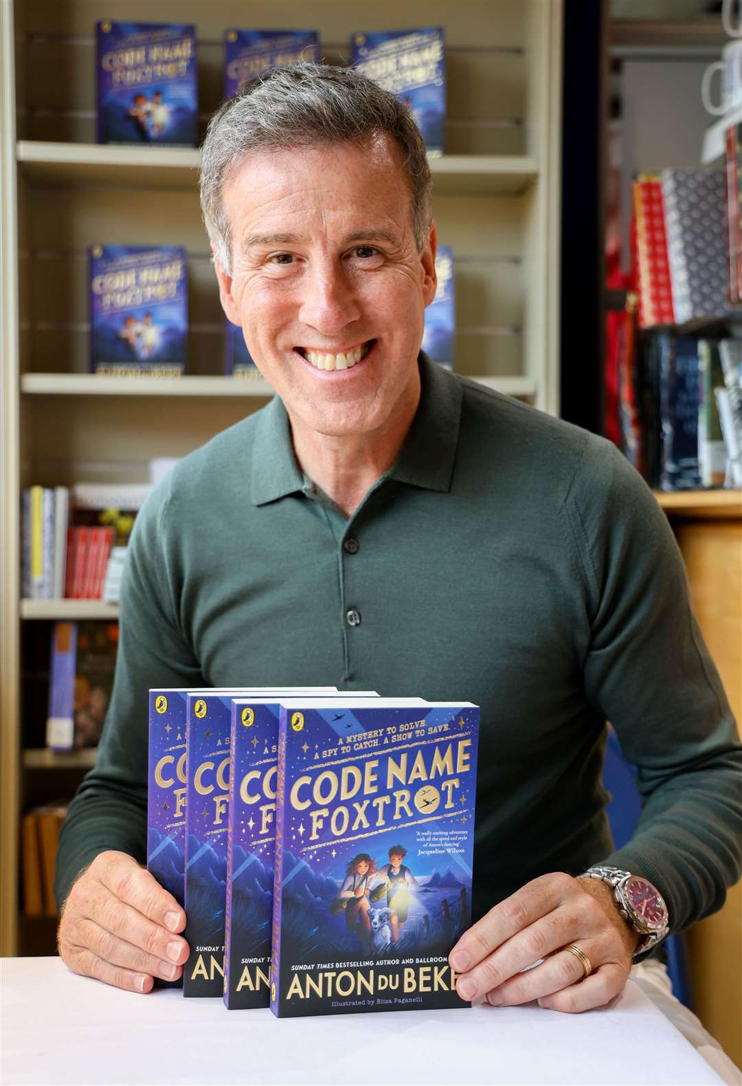 Anton Du Beke at Hungerford Bookshop