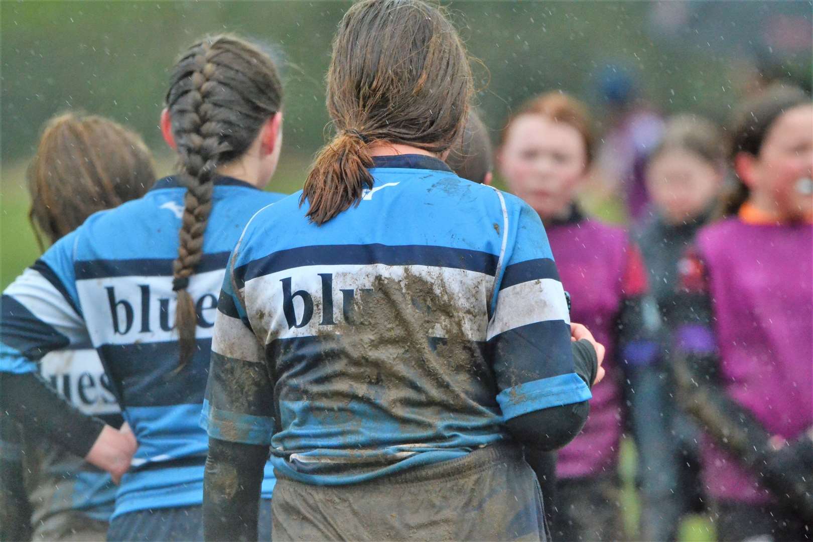 Under 13 girls rugby teams from across Berkshire and Hampshire took part in a Pitch Up and Play event in Newbury