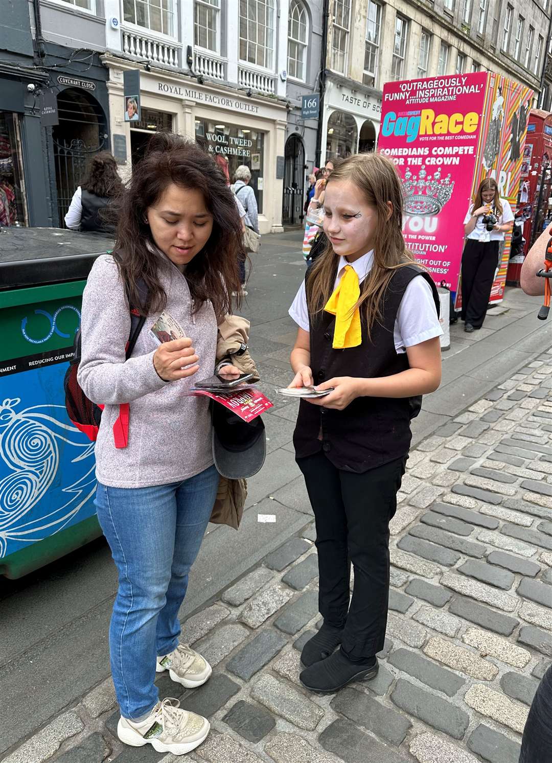 NYT Edinburgh Fringe Selling the show