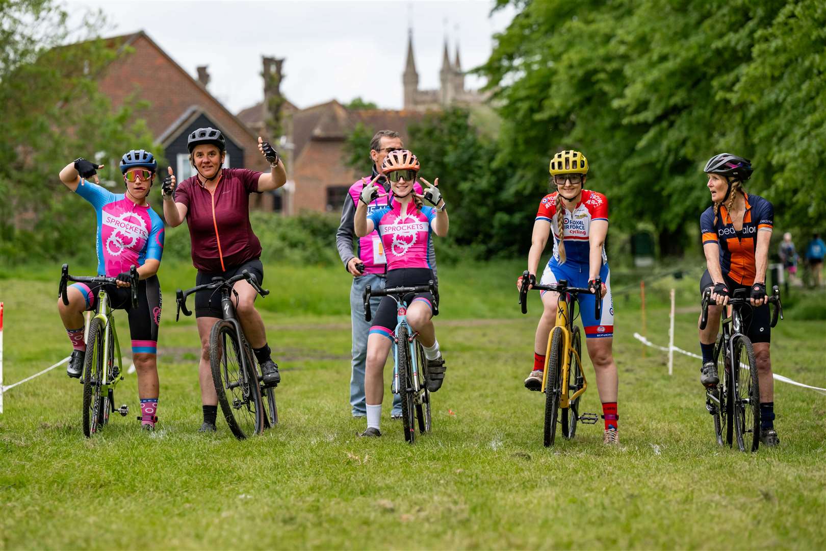 Summer Cyclocross at Newbury's Goldwell Park © David Hill