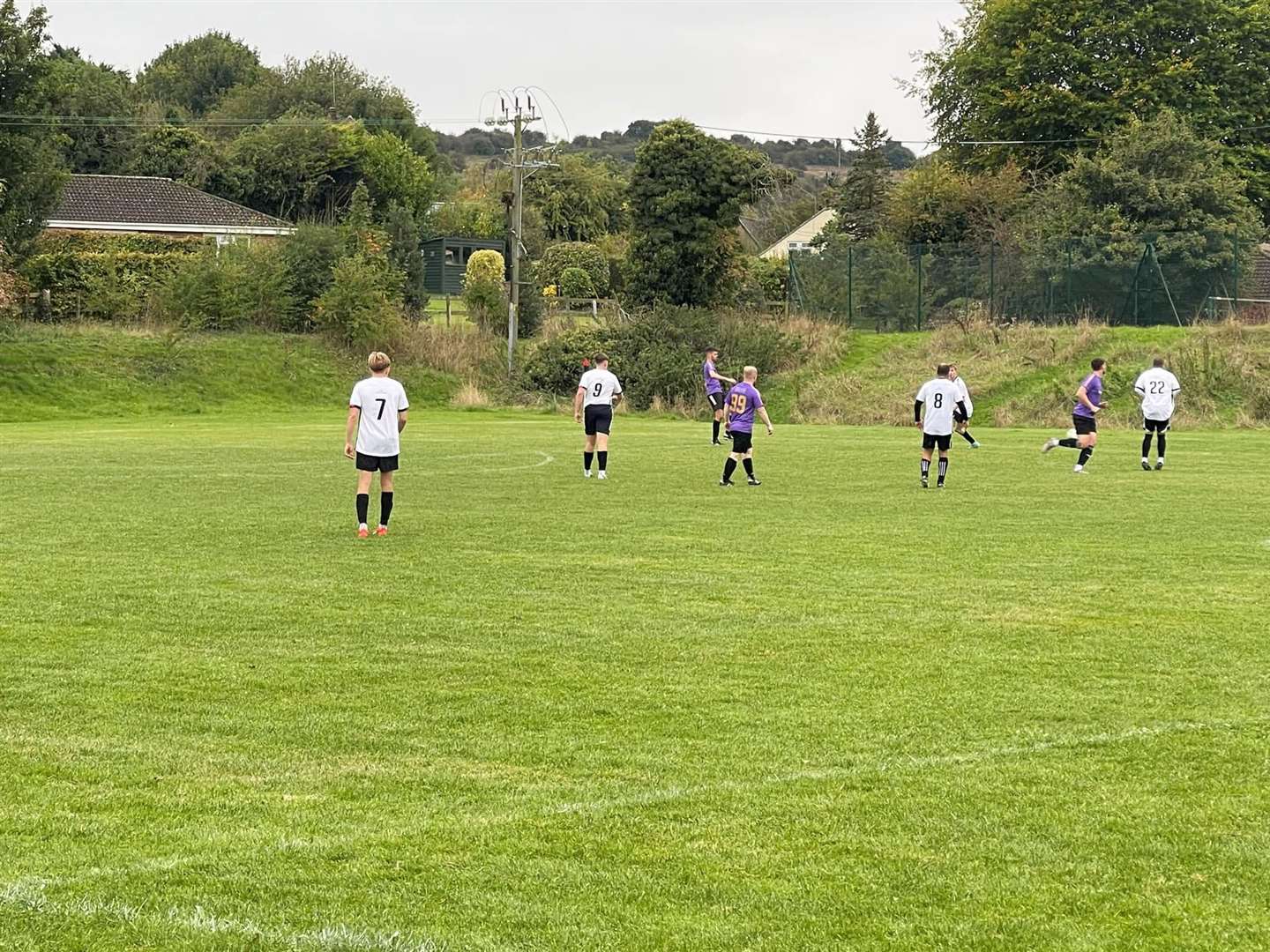 Aldbourne Royals in a recent friendly
