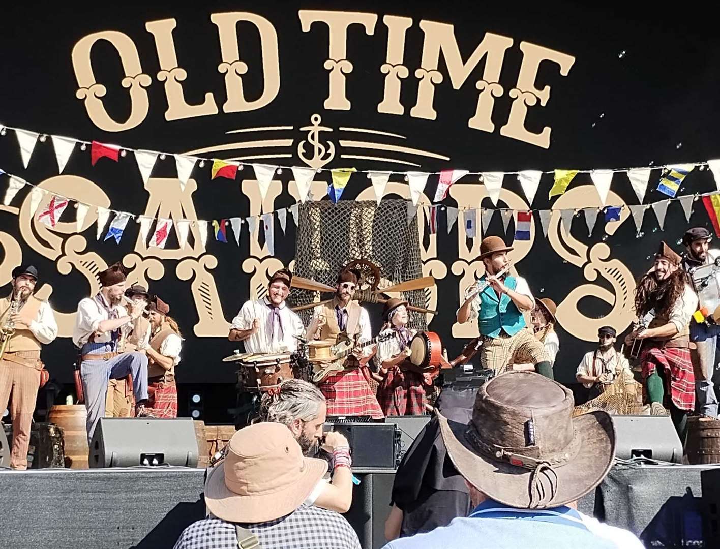 Heritage Live Englefield Old Time Sailors Pic: Phil Holliday