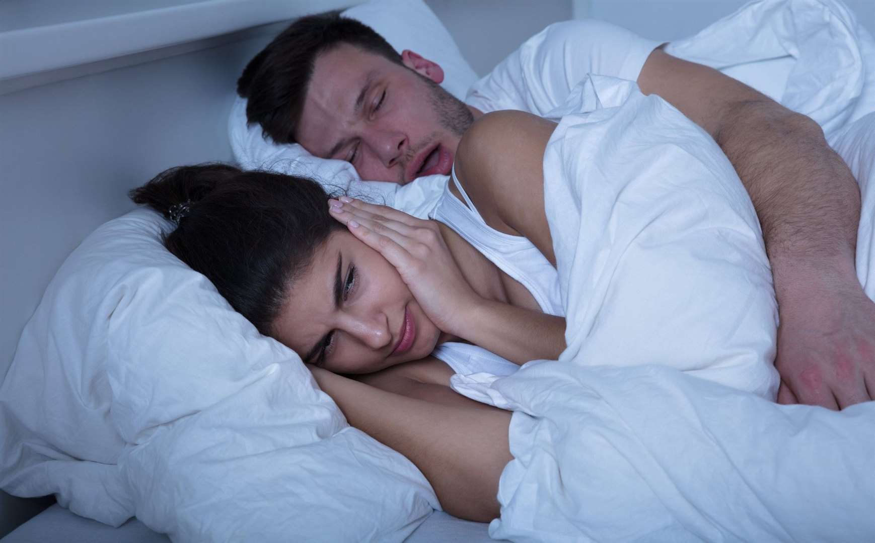 Simple lifestyle changes can help stop or reduce snoring IMAGO Images/Cover Images