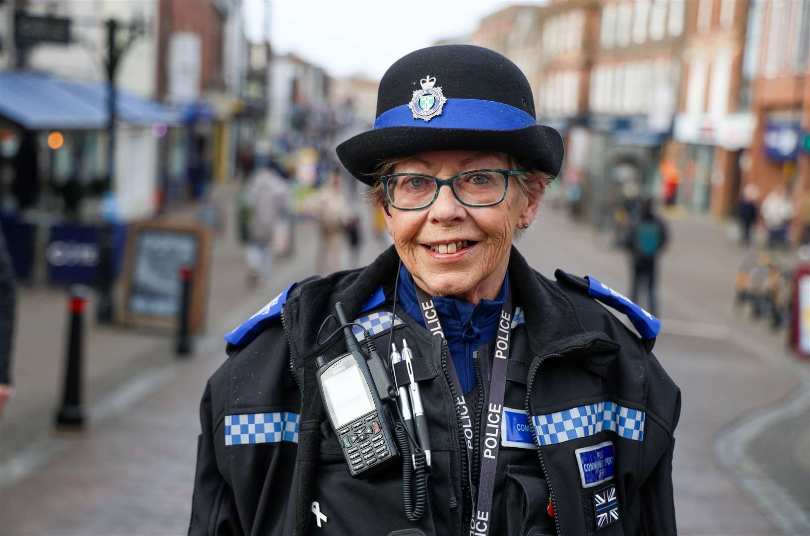 Newbury PCSO Sue Gillespie is retiring after 24 years of service
