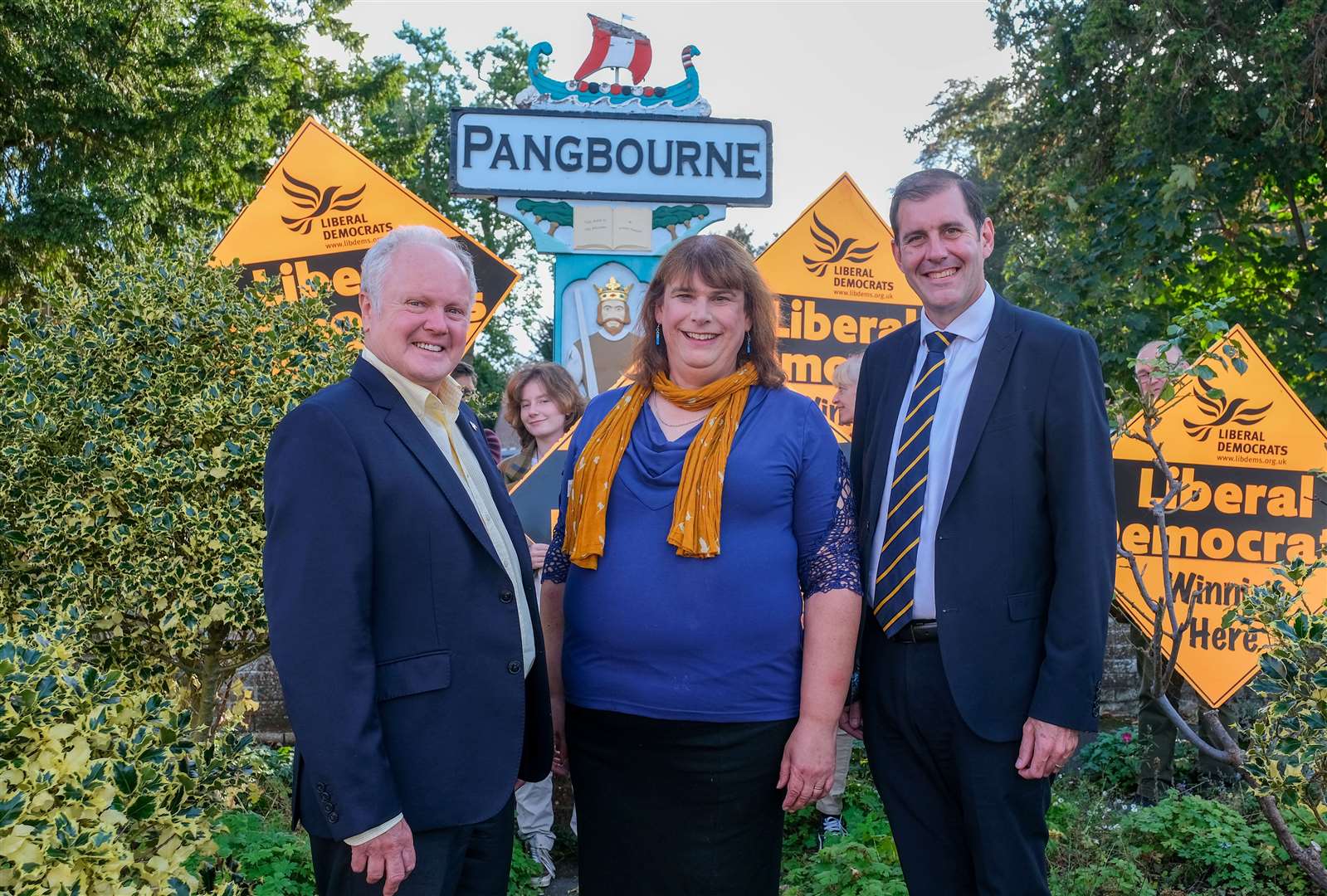 Clive Jones, Helen Belcher and Lee Dillion