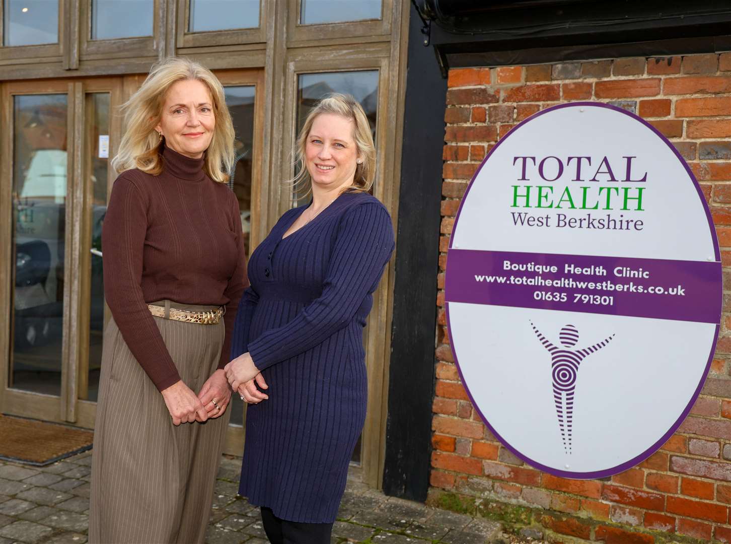 Dr Barbara Barrie, who started at the clinic in January, and founder and clinic director Rosie Piercy