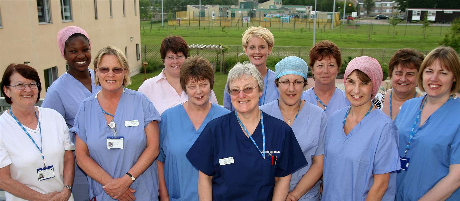West Berkshire Hospital’s Race for Life teams from the minor injuries unit and the day surgery unit